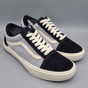 NEW Womens Vans BMX Old Skool Federal Black Pinstripe Sneaker Shoes Size 9 & 9.5